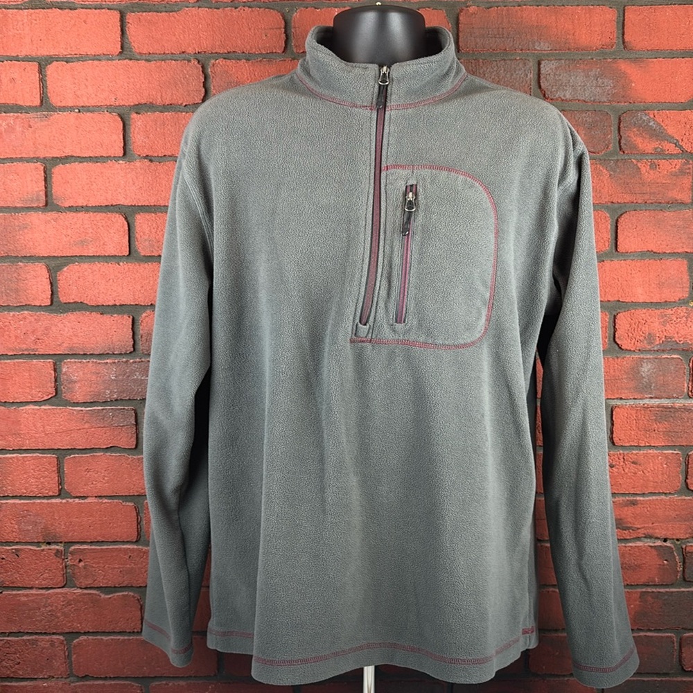 Clearwater Outfitters Quarter Zip Mens Large‎ Fleece